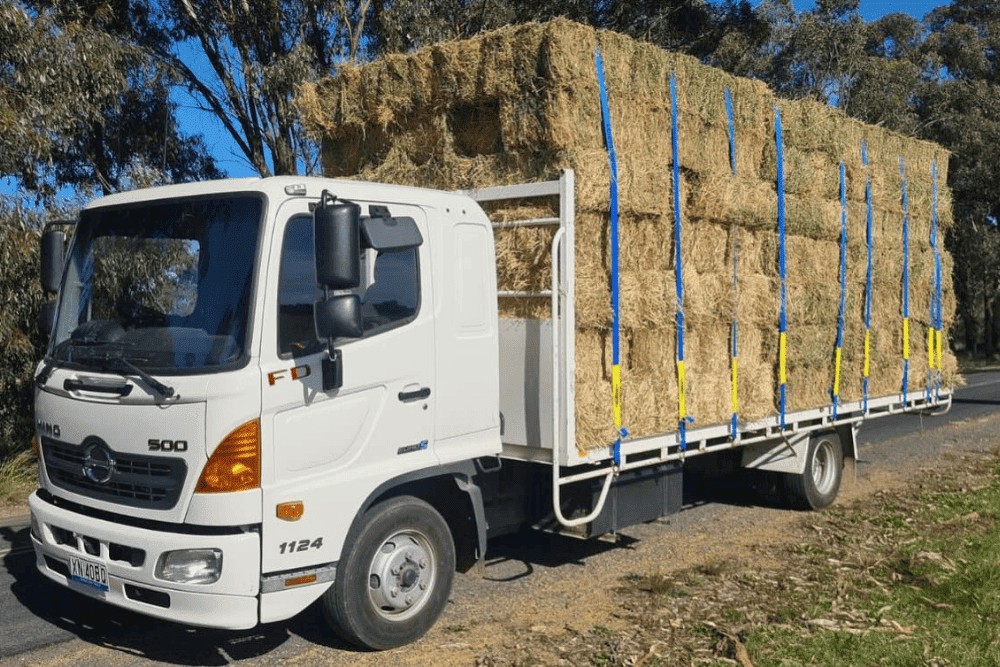Hay deliveries